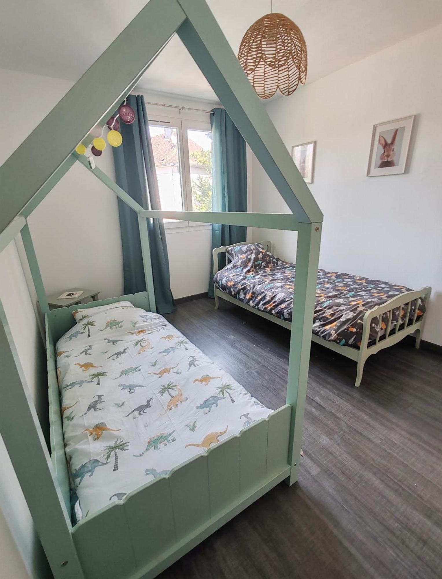Villa Bretzel Et Cigogne à Ostheim Extérieur photo